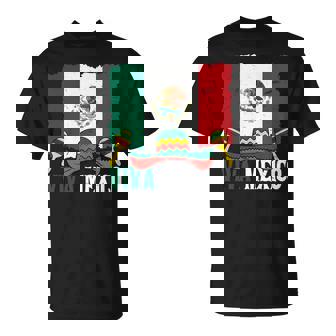 Viva Mexico ソンブレロ インディペンデンス メキシコ 国旗 メキシコ 長袖tシャツ Tシャツ - Kawaiitshirt