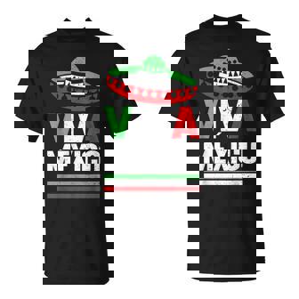 Viva Mexico 帽子デザイン メキシコ国旗カラー メキシコ人向け Tシャツ - Kawaiitshirt