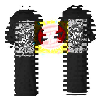 Warning On The Naughty List Zero Regrets T-Shirt - Monsterry