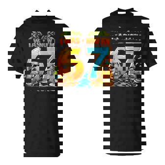 I Was 6 Now I'm 7 Birthday 67 Meme Capybara キッズ 男の子 女の子 Tシャツ - Kawaiitshirt