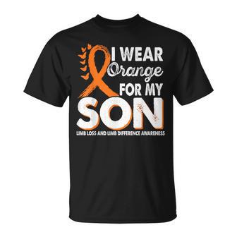 Wear Orange For Son Limb Loss And Limb Difference Awareness T-Shirt | Mazezy