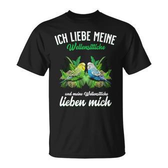 Wellensittichgeschenk – My Wellensittich Love Me T-Shirt - Geschenkecke