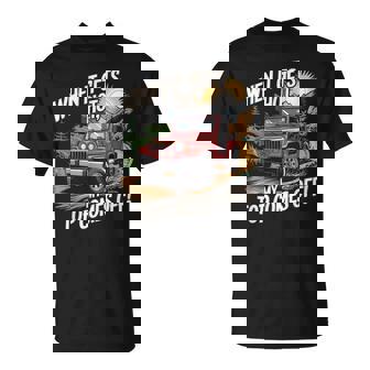 When It Gets Hot My Top Comes Off Off Road Suv T-Shirt | Mazezy