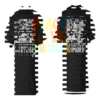 Whittler 60s 70s Hippie Retro Peace Love Whittling T-Shirt | Mazezy