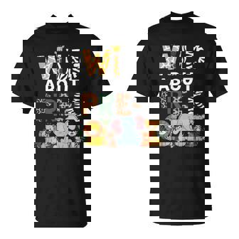 Wild About Pre-K Jungle Animals Teacher Appreciation T-Shirt - Monsterry