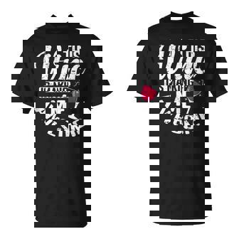 This Wine Is Making Me Awesome Tank Top T-Shirt | Mazezy