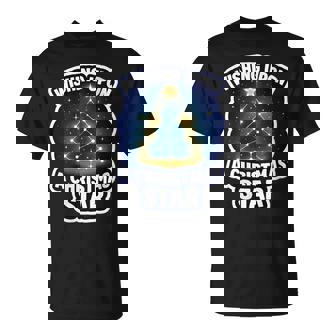 Wishing Upon A Christmas Star Astonomer Astronomy Lover Xmas T-Shirt | Mazezy