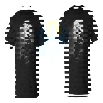 Wolf Forest Moon T-Shirt | Mazezy