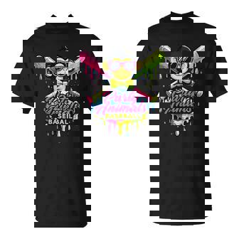 Women's Party Animals Baseball Monkey T-Shirt - Monsterry