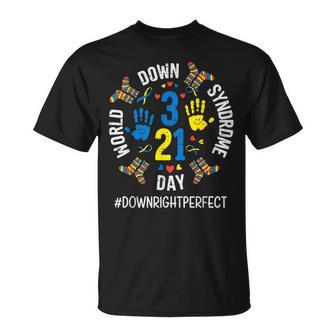 World Down Syndrome Day 321 Awareness Trisomy 21 Support T-Shirt - Thegiftio UK