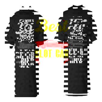 World's Best Slot Car Driver RC Cars T-Shirt | Mazezy