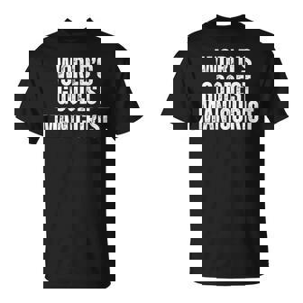 Worlds Goodest Manicurist Nail Technician T-Shirt | Mazezy