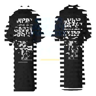 World's Greatest Physicist Physics Teacher School Science T-Shirt | Mazezy