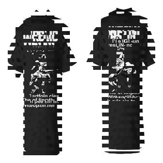 Wrestling Definition The Art Of Folding Clothes T-Shirt | Mazezy