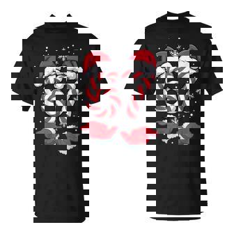 Xmas Viral 67 Candy Canes Santa Holiday Kids T-Shirt | Mazezy