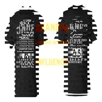 They Call Me Grandpa Because Partner In Crime For Men T-Shirt | Seseable FR