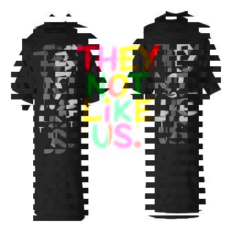 They Don't Like Us Juneteenth 1865 Pride T-Shirt | Mazezy