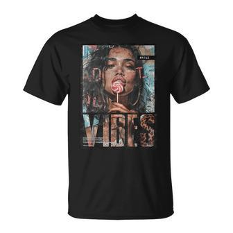 Y2kintage Girl Magazin Portada Modeloexy Pin-Up Camiseta unisex - Regaloses