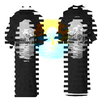 Yachting Sailinger Sailing-Yacht Sailboat Sailing Sailors T-Shirt | Mazezy