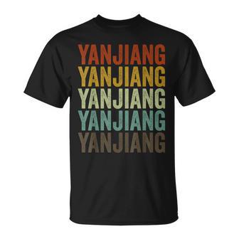 Yanjiang China Retro Vintage T-Shirt | Mazezy