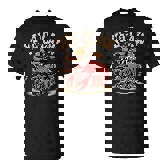 Yee Claw Western Country Cowboy Crawfish Seafood Lobster T-Shirt | Mazezy