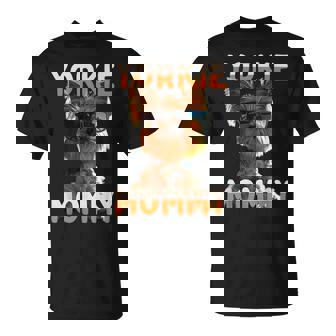 Yorkie Mommyヨーキー ママ 母親 母の日 ママ かわいい ヨークシャー・テリア Tシャツ - Kawaiitshirt