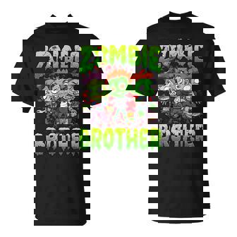 Zombie Brother Halloween Costume Family Matching T-Shirt - Thegiftio