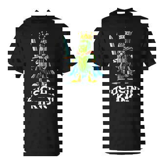 Zucchini King Quote Zucchini Lover Vegan Vegetable T-Shirt | Mazezy