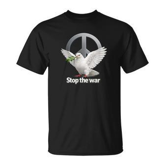 ¡Alto A La Guerra Paz Antiguerra No A La Guerra Camiseta unisex - Regaloses