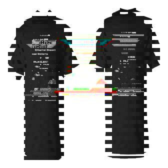 「グラディウス」上上下下左右左右ba スタート 長袖tシャツ Tシャツ - Kawaiitshirt