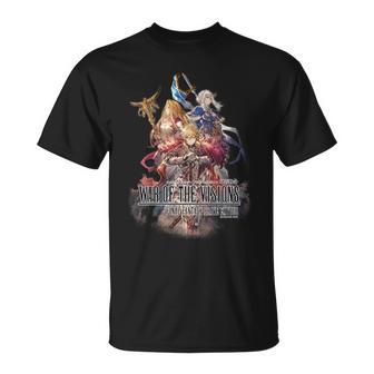 【公式】『Ffbe幻影戦争』メモリアルイラスト 長袖tシャツ Tシャツ - Kawaiitshirt