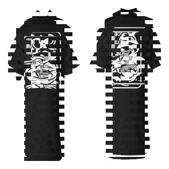 おもしろい 不機嫌そうなカエル ラーメン かわいい 水墨画 日本語 長袖tシャツ Tシャツ - Kawaiitshirt