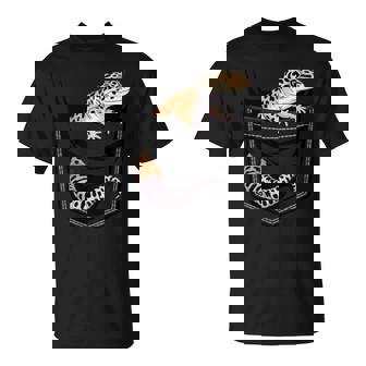 かわいいヒョウゲッコ トカゲ爬虫類 ヒョウ ヤモリのお父さん用 長袖tシャツ Tシャツ - Kawaiitshirt