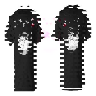 かわいい毛糸の猫はけん玉ハートを弾く Tシャツ - Kawaiitshirt