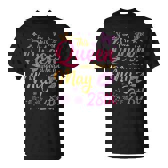 この女王は5月28日に生まれました。お誕生日おめでとうママ、叔母 Tシャツ - Kawaiitshirt