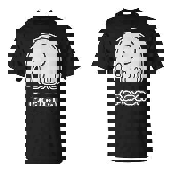 ぞうさん【Paoon パオーン】象（丸耳）シンプル【どうぶつフレンズ】ゆる かわいい 動物 キャラクター Tシャツ - Kawaiitshirt