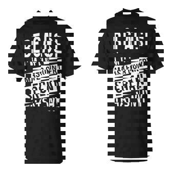 なぜなら私はマスター・ガナリー・サージェント・マジスグだからだ Nco 長袖tシャツ Tシャツ - Kawaiitshirt