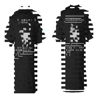 ねこがあらわれた！ 猫好き ゲーム好き ネコ飼い ネコママ 猫ママ ネコパパ 猫パパ Rpg ゲーム 猫 ねこ ネコ 長袖tシャツ Tシャツ - Kawaiitshirt