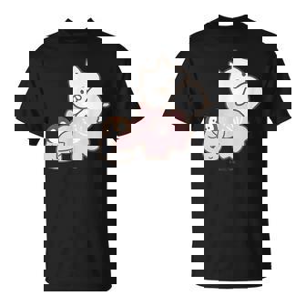 ねこぺん日和 桜 Tシャツ - Kawaiitshirt