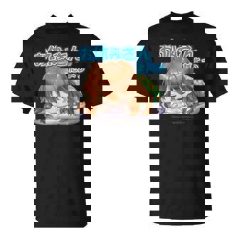 ひなビタスタンプ まり花04「お休みさんだよっ」 Tシャツ - Kawaiitshirt