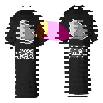 やきいも 焼き芋【おやつ ポップ】ご飯タイム【変なデザイン屋さん】面白い デザイン Tシャツ - Kawaiitshirt