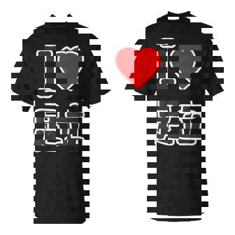 アイラブ・足立（I Love ハート）ビッグ 大きな文字【23区・東京都】ジモティ 地元愛 お土産 面白い Tシャツ - Kawaiitshirt