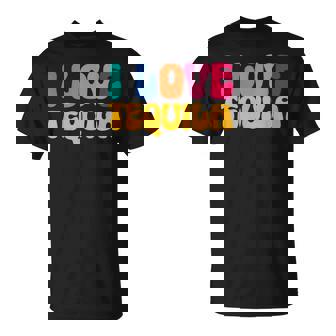 アイ・ラブ・テキーラ、グルーヴィー・テキーラ・ドリンカー・ラバーズ Tシャツ - Kawaiitshirt