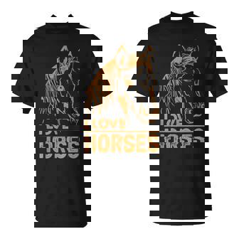 アイ・ラブ・ホース Tシャツ - Kawaiitshirt