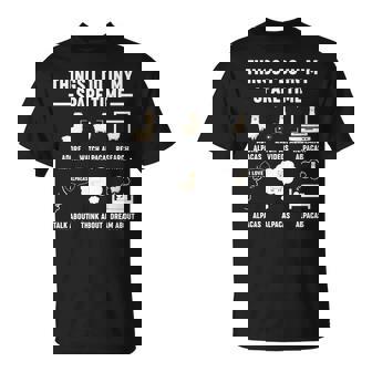 アルパカ ファンキーパー おもしろアルパカ 長袖tシャツ Tシャツ - Kawaiitshirt