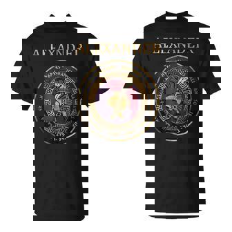 アレキサンダー大王古代の戦いのシンボル Tシャツ - Kawaiitshirt