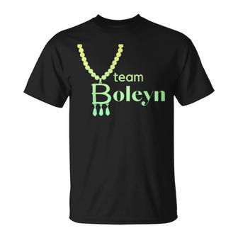 アン・ブーリン B ネックレス チーム ブーリン ヘンリー8世の6人の妻 Tシャツ - Kawaiitshirt
