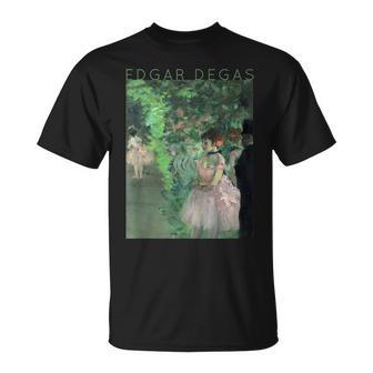 アーティストやバレリーナのための舞台裏エドガー・ドガ・ダンサーズ Tシャツ - Kawaiitshirt