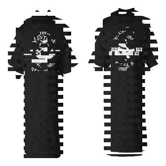 イエローストーン国立公園 ヘラジカ カヌー Tシャツ - Kawaiitshirt