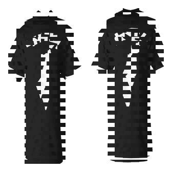 イスラエル聖地のヘブライ語地図 Tシャツ - Kawaiitshirt